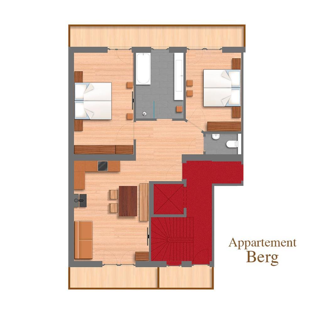 אינראלפבאך Appartements Innerthal מראה חיצוני תמונה