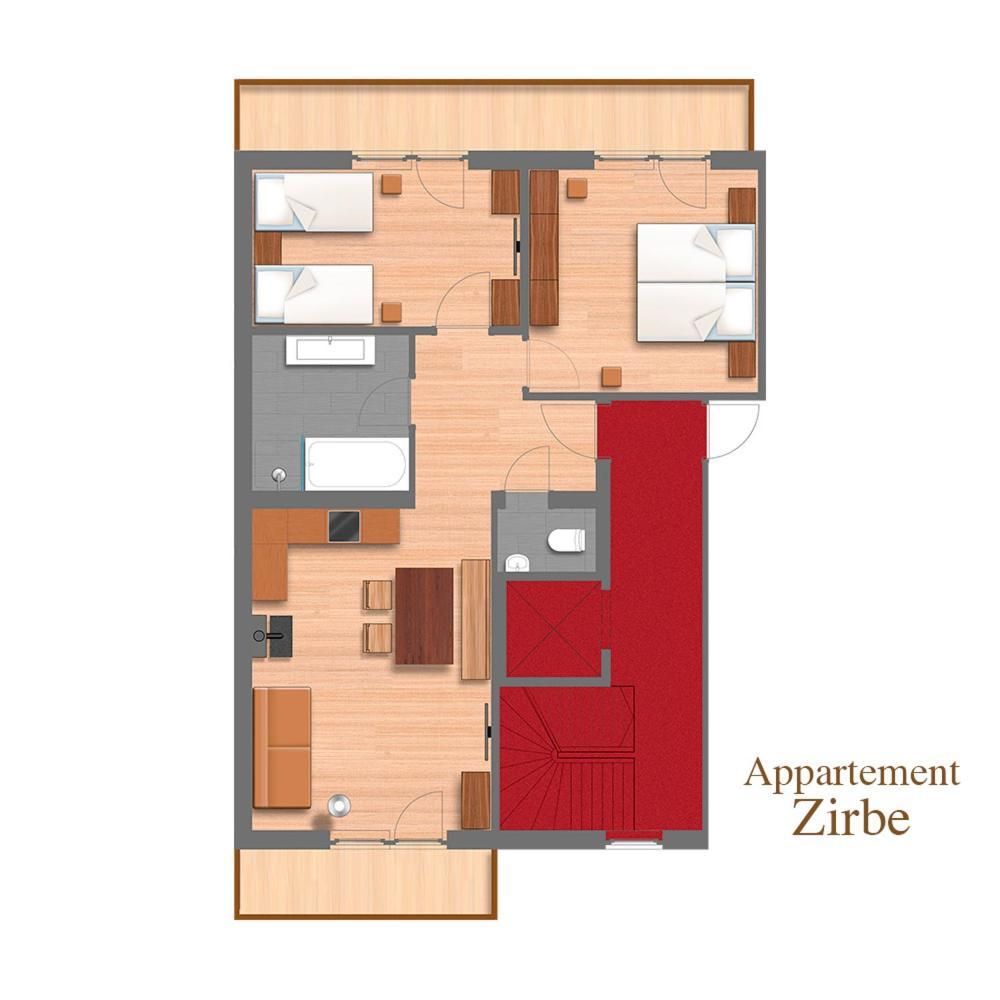 אינראלפבאך Appartements Innerthal מראה חיצוני תמונה